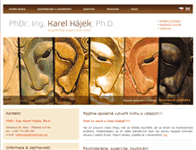 Tablet Screenshot of karelhajek.org